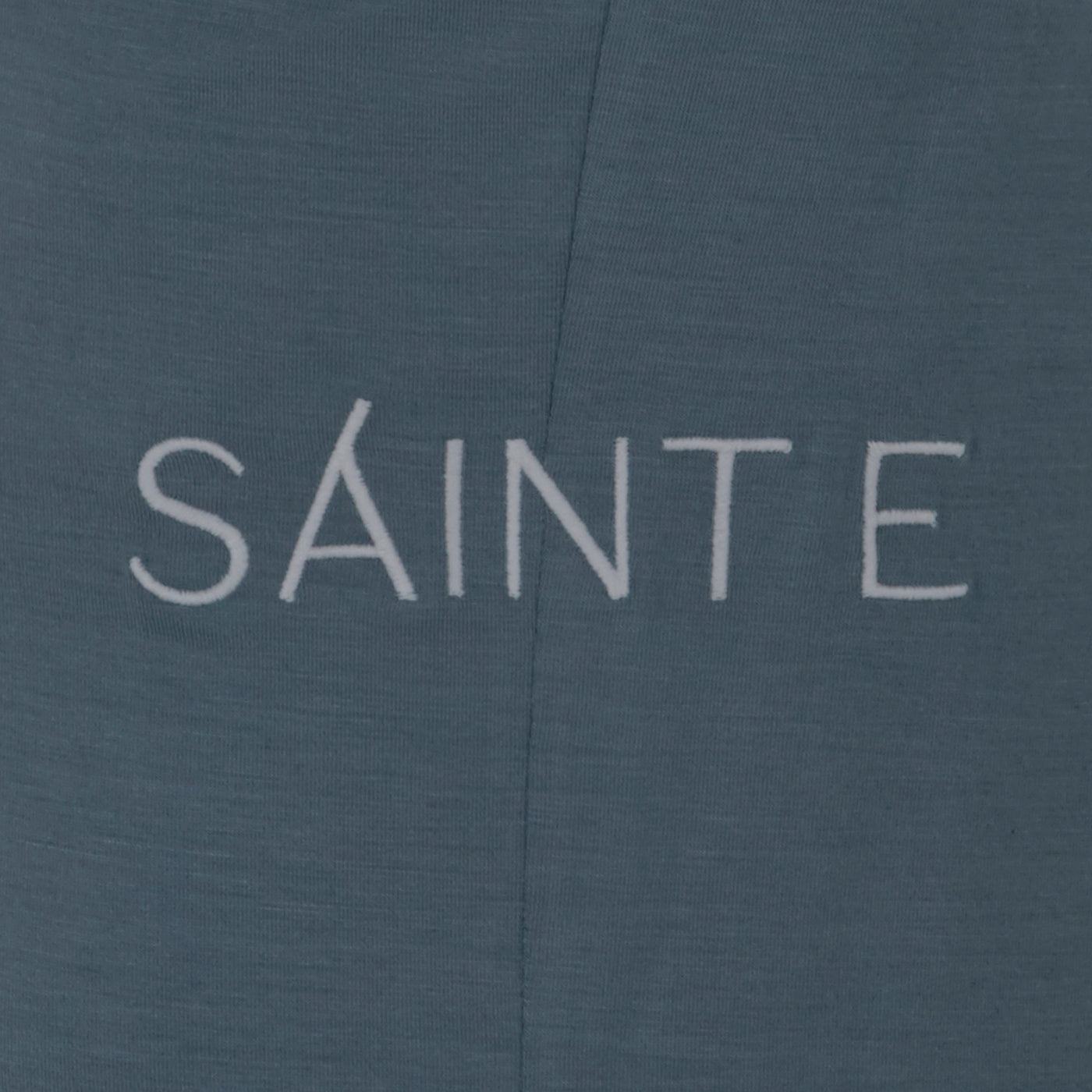 Modal Basic T-shirt with Logo Embroidery