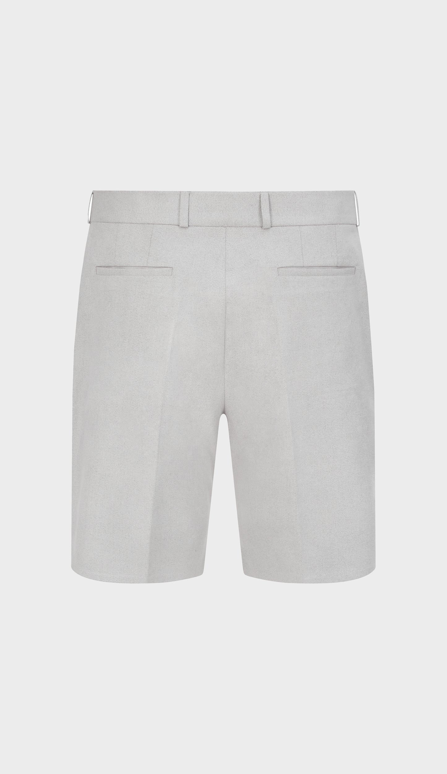 Ultrasuede Short with Navy Detail