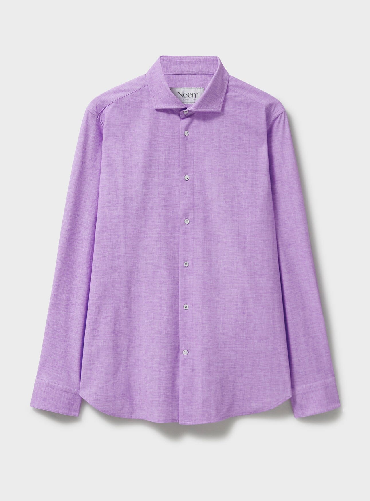 Comfort Shirt Performante Lilac Cut Away Shirt Comfort Shirts Neem London 