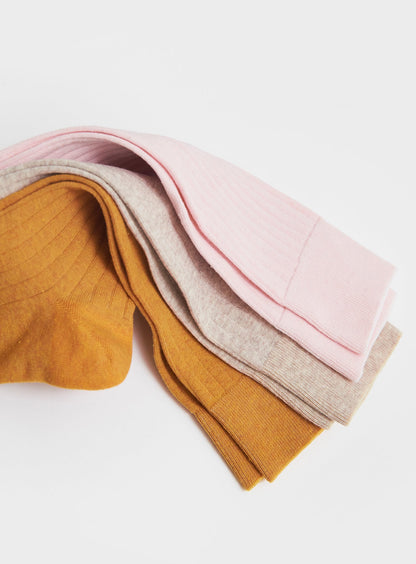 Optimistic Recycled 3 Multi Pack sock Socks & Scarfs Neem Global 
