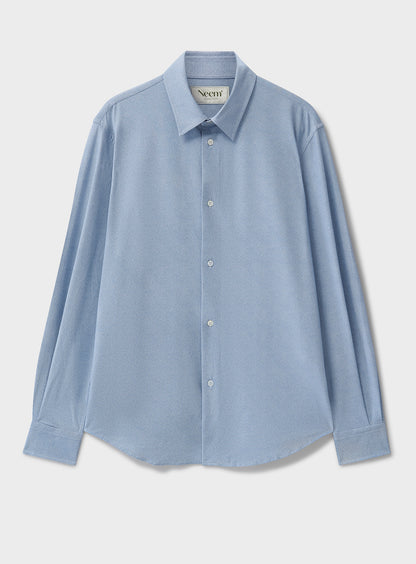 Comfort Sky Twill Louche Genderless Shirt