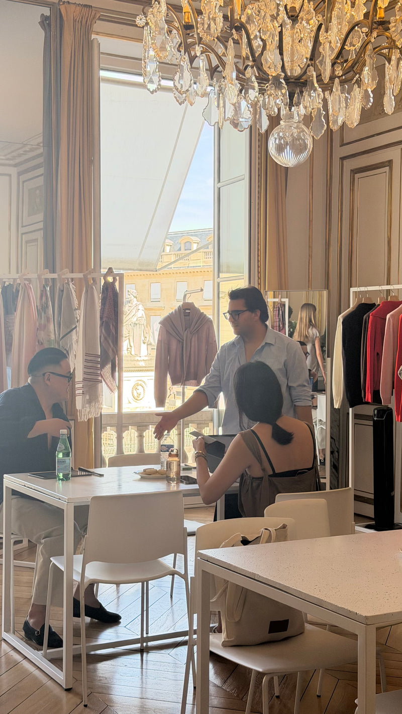 Levassi attends Paris Fashion Week