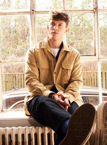 Regenerative Cotton Twill Khaki OverShirt Over-Shirts Neem London 