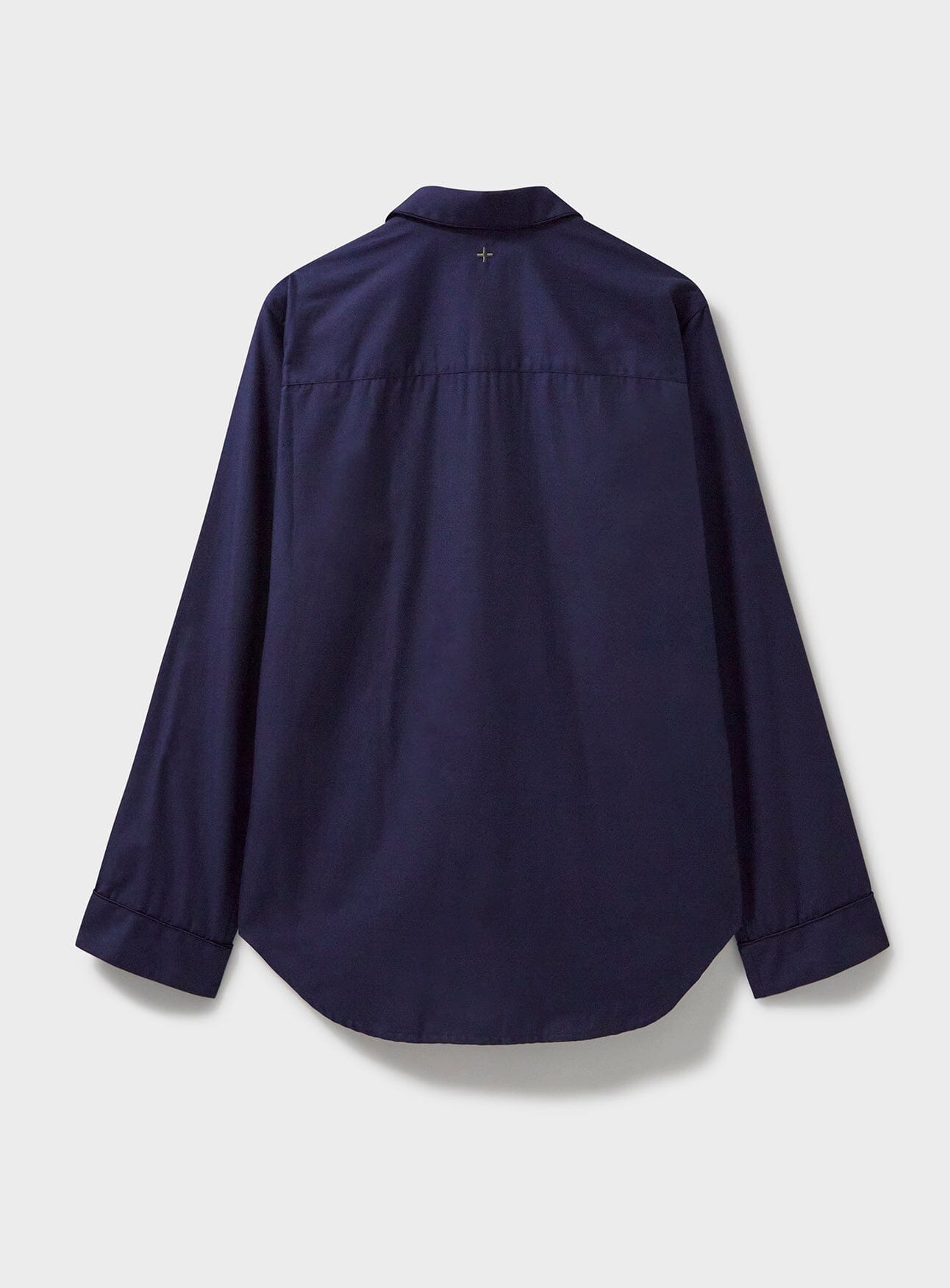 Regenerative Cotton Twill Navy Barnes Over-Shirts Neem London 