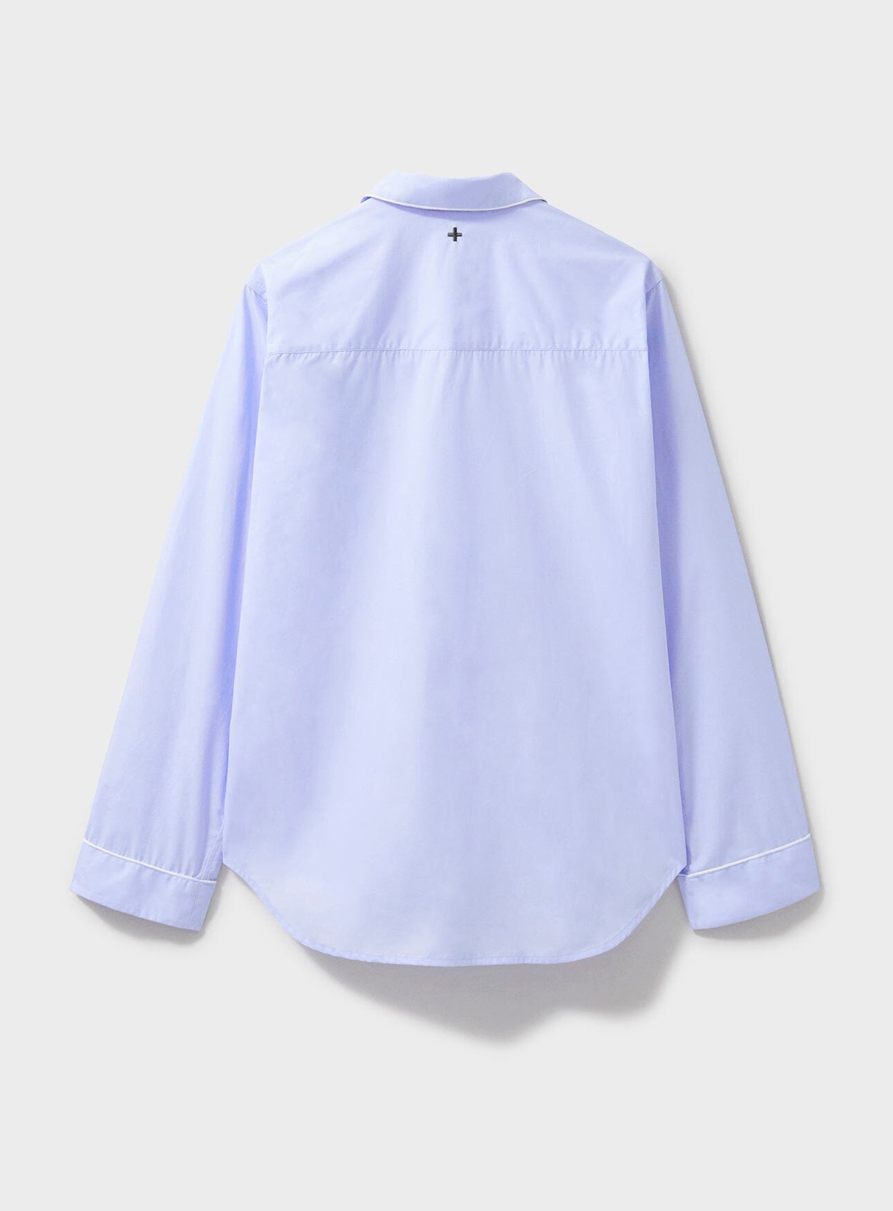 Regenerative Cotton Poplin Sky Barnes PJ Shirt Over-Shirts Neem London 