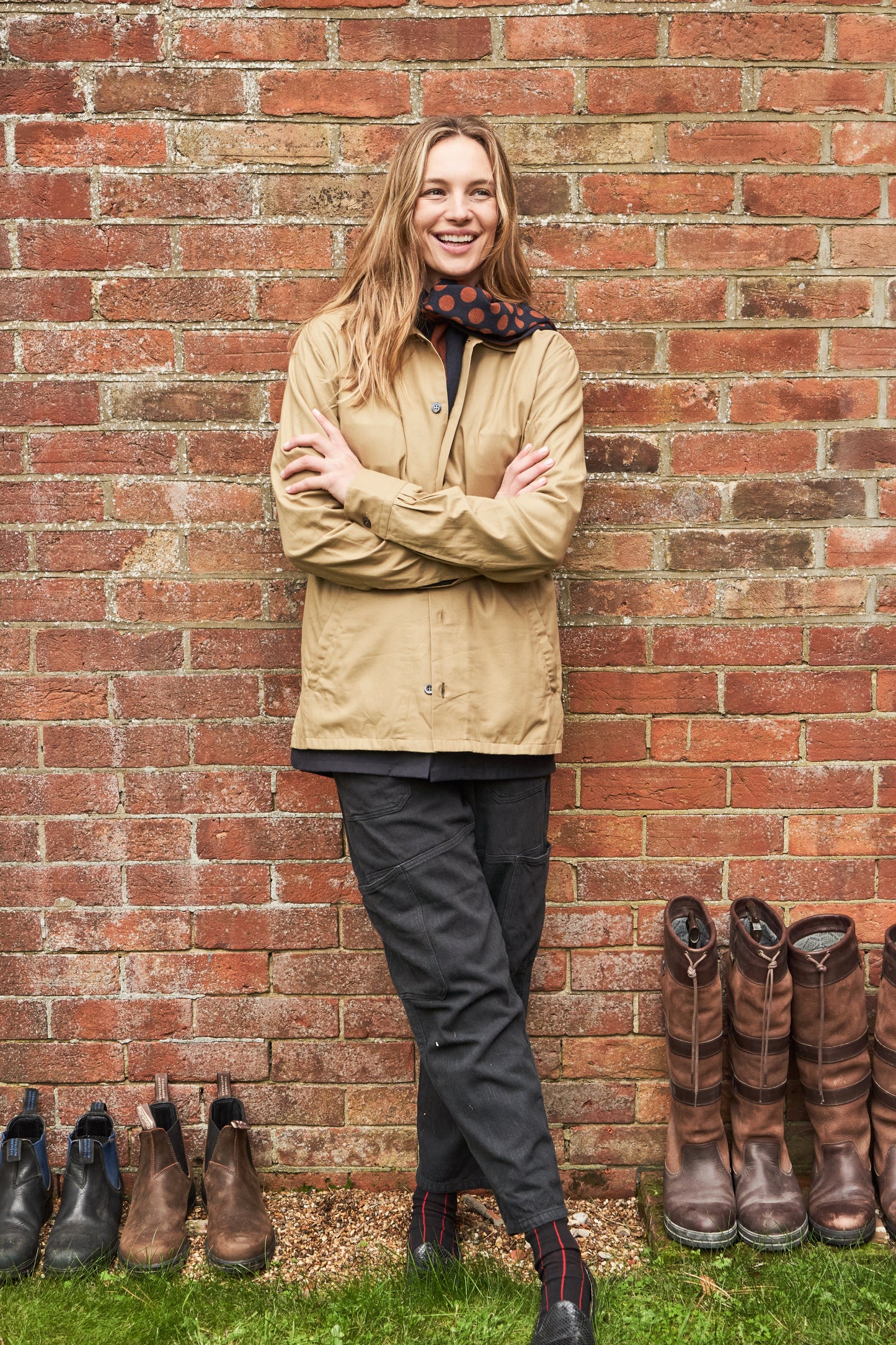 Regenerative Cotton Twill Khaki St James Overshirt