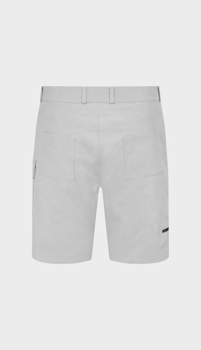Ultrasuede Short with Zip Detail