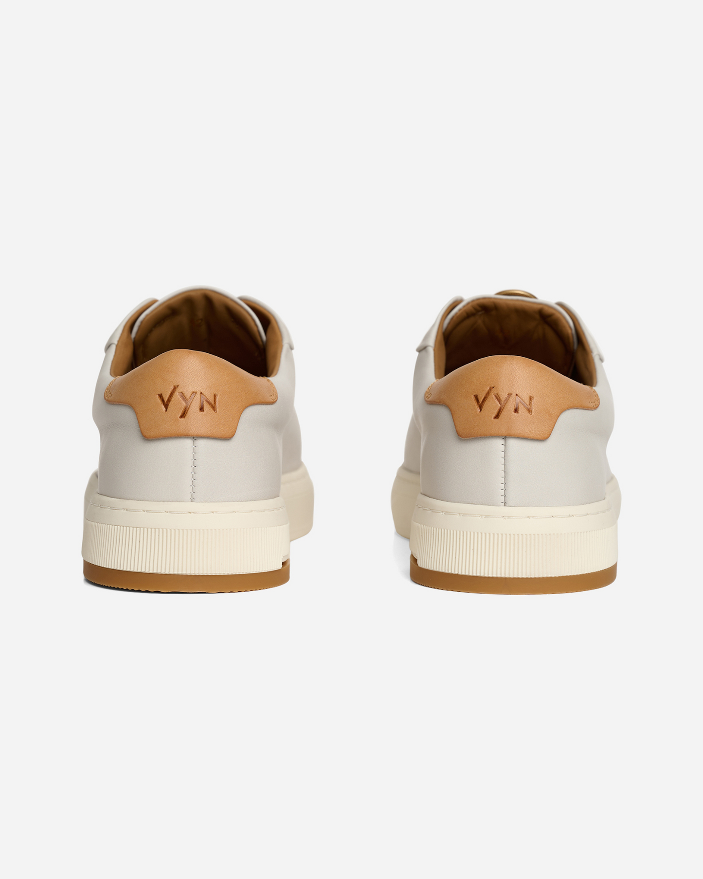 Men's Long-Luxe Off-White Sneaker