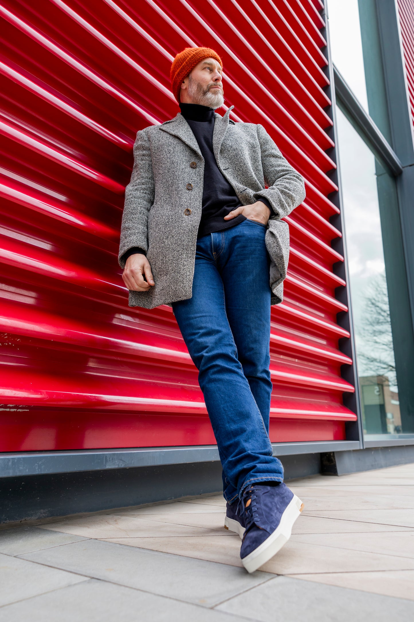 The VYN Cassian - Navy Suede